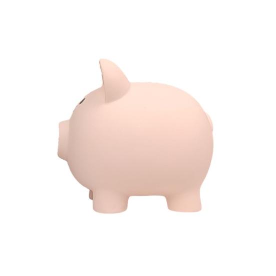 Cartoon Pig Vinyl Piggy Bank, Shatterproof Coin Cash Storage Container, Children Money Saving Box Decoration, Girls for Boys Girls