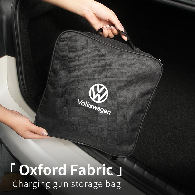 2026 Chaude Pour Volkswagen VW Voiture Électrique Câble de Recharge Boîte de Rangement Sac de Transport pour Câbles de Chargeur Organisateur de Coffre Pour Volkswagen VW Scirocco