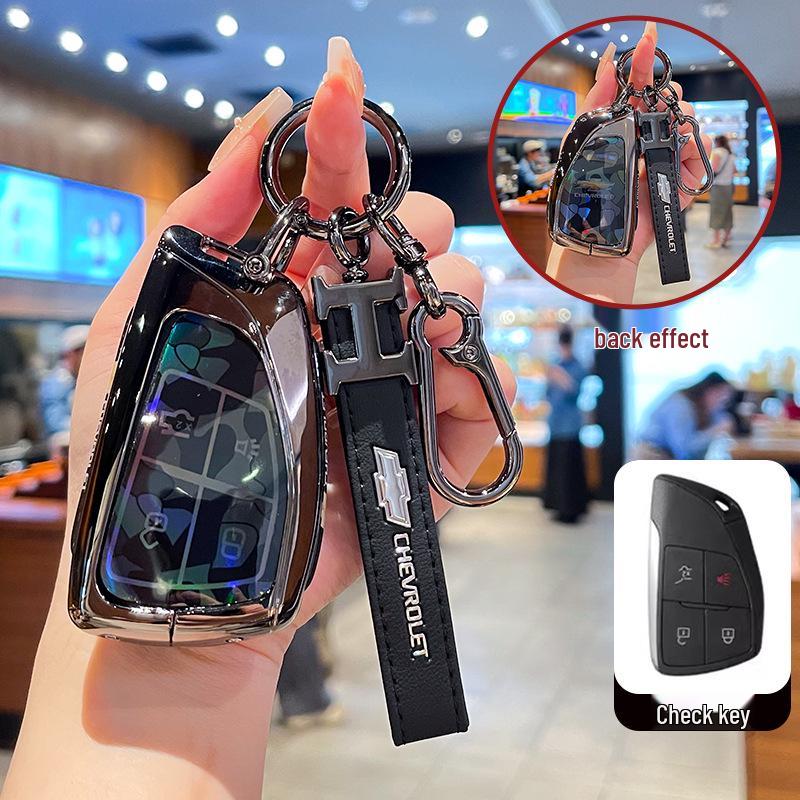 Chevrolet Equinox 2025 Premium Key Case with Metal Buckle - Full Coverage Accessories