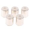5PCS Microwave Oven Repair Caps Stainless Steel Magnetron Antenna Covers for Small Appliance Replacement Jobs at Home