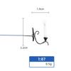 12V White/Warm Light Model ABS Metal Material Sand Table Chandelier Dollhouse Wall Lamp