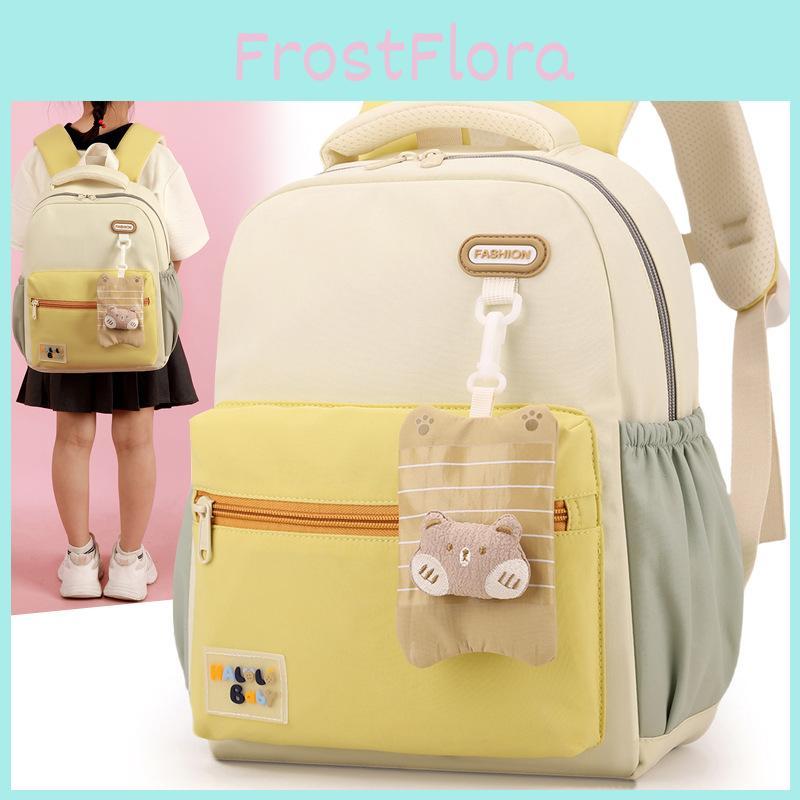 Toddler Childrens Kindergarten Backpack With Stitching Design And Soft Shoulder Straps