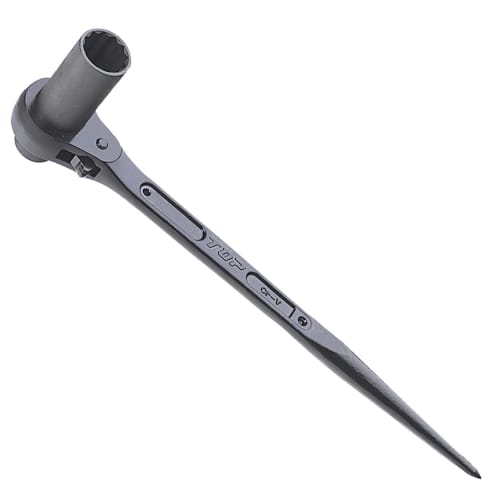 TOP Industrial (TOP) Ultra Long Ratchet Wrench, 19x24mm, Single Long Type, Scaffolding, Housing, Construction Tools, RM-19x24SL, Tsubame-Sanjo, Made i