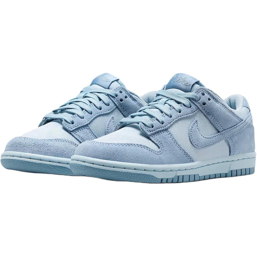 Nike Dunk Low SE Comfortable Versatile Low-Top Kids Skate Shoes Unisex sneaker Blue IB5691-400