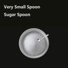 5PCS Durable Tiny Spoons Compact Seasoning Spoon Pretty Condiment Spoons  Condiment Serving