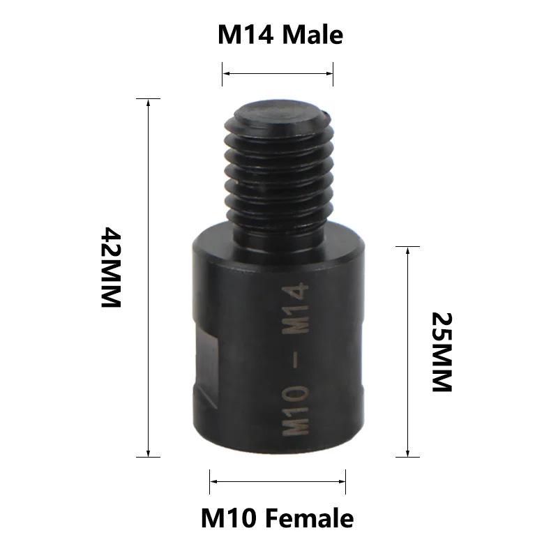 Angle Grinder Thread Adapter: M10/M14 to 5/8-Inch Drill Bit Converter