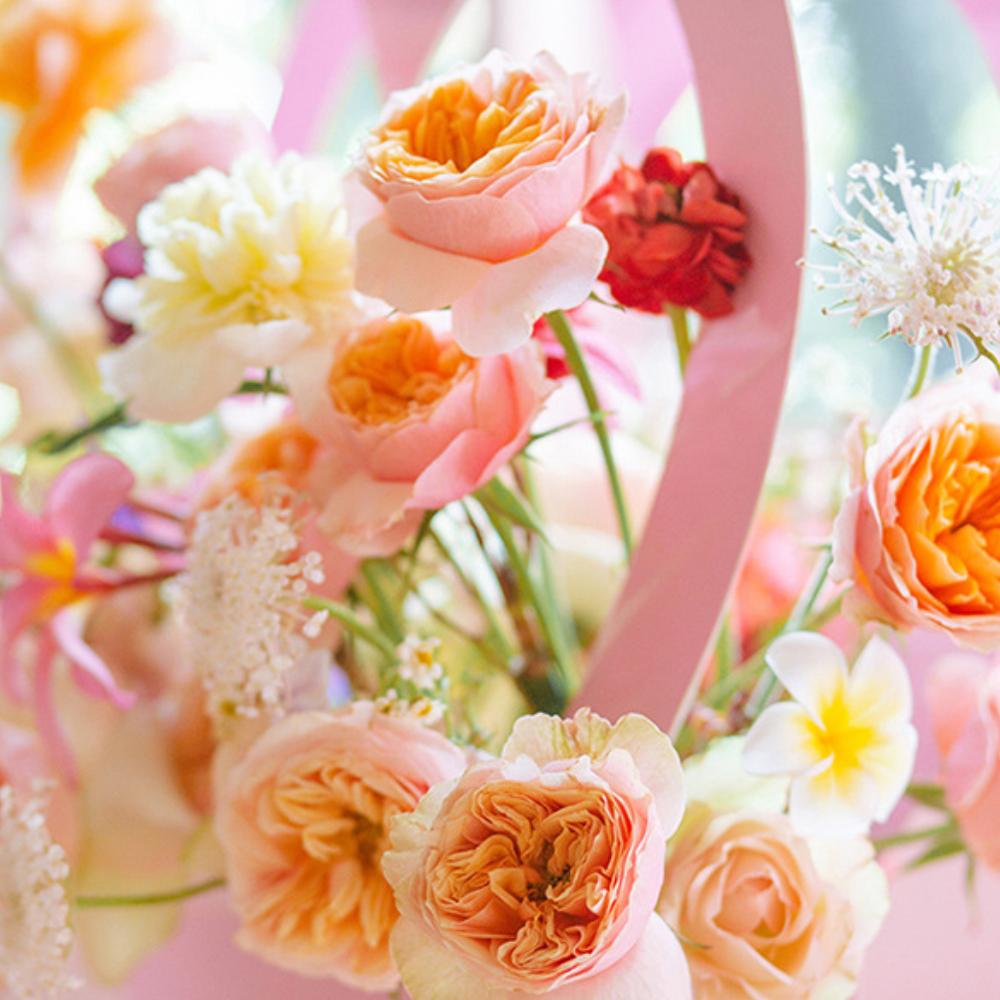 4 Pcs Valentine's Day Gift Bags Heart Shaped Boxes for Flowers Empty Bouquet with Handle Folding Basket for Wedding Arrangement Graduation