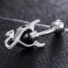 Bauchnabelpiercing Herz Spirale Teufel Piercingschmuck