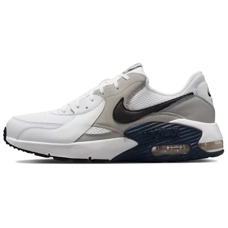 Nike Air Max Excee White Light Smoke Grey Unisex Sneakers Midnight-Navy Black FZ5486-104