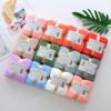 Coral Fleece Ribbon Square Towel - Wedding Souvenir Gift