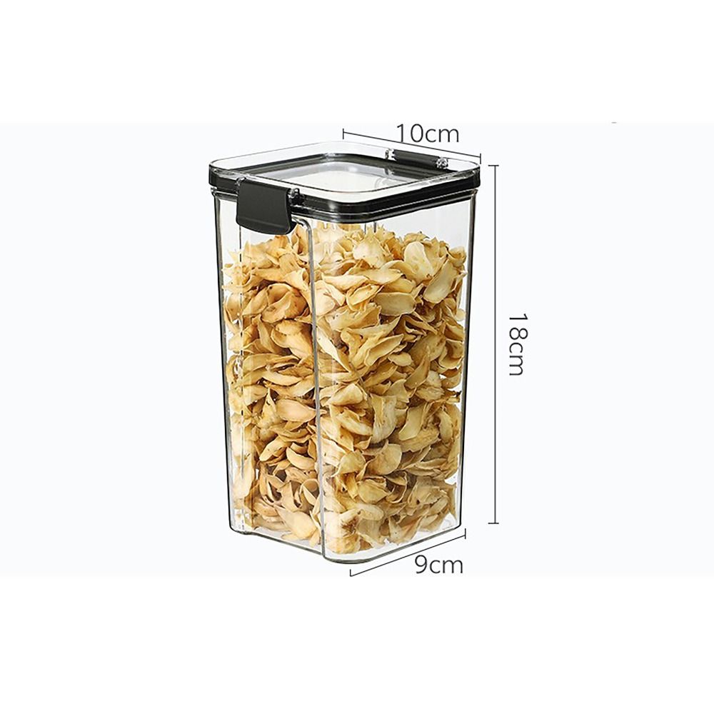 Dustproof Airtight Container Airtight Grain Storage Portable Spice Jar  Picnic