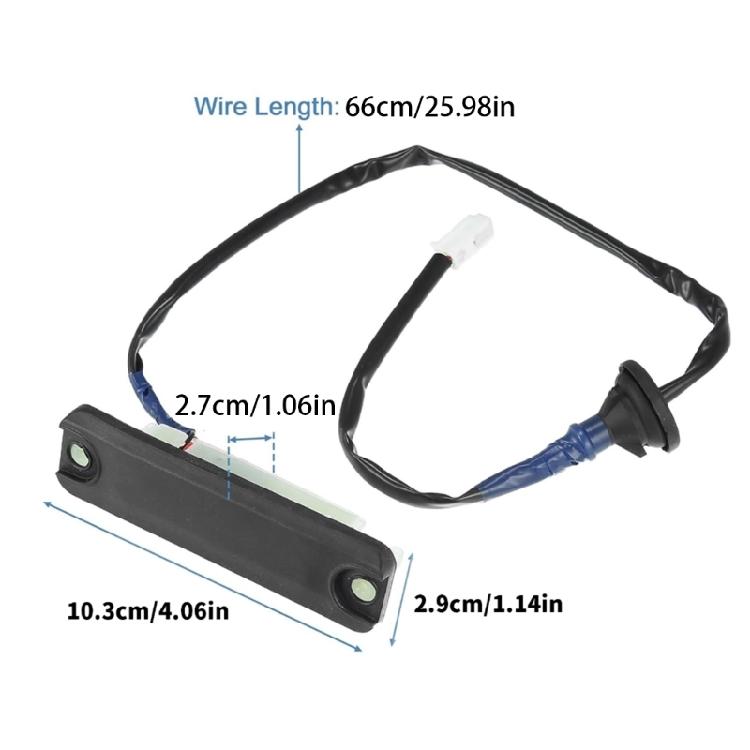 Convenient Trunk Release Button Tailgate Unlocking Handle Switch Simple Installation for 84840-08010 84840-21010 901-715