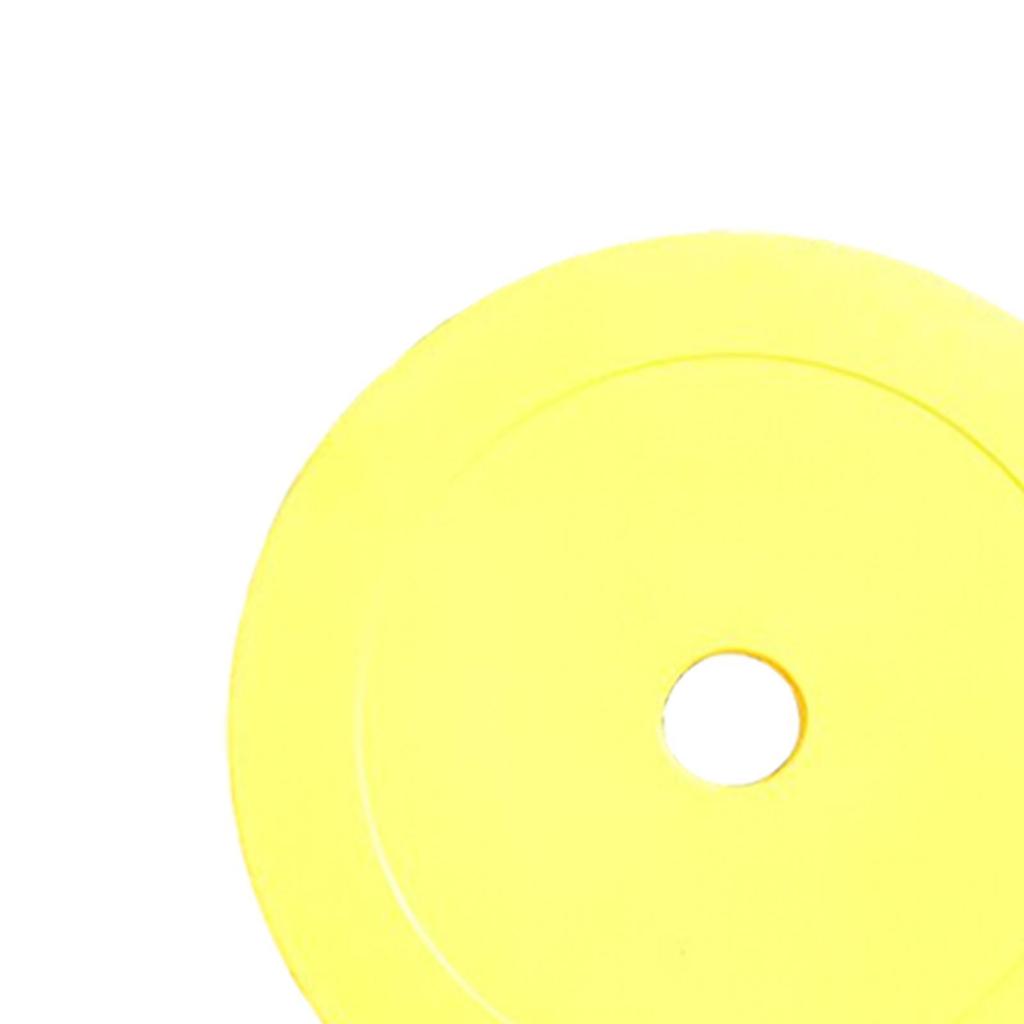 10Pcs Flat Cones Non Slip Training Spot Markers for Boxing Baseball Soccer 