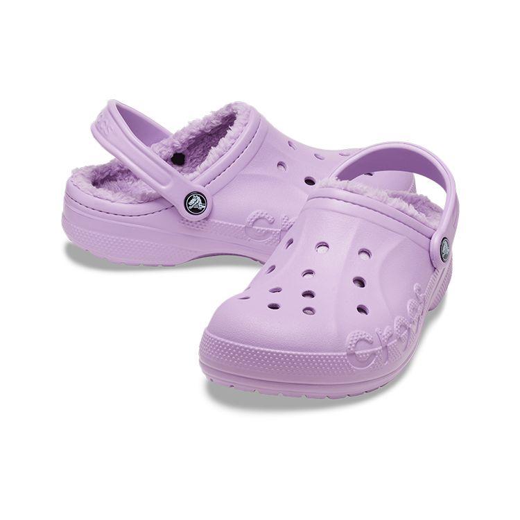 Crocs Comfortable Versatile Simple Clogs Women Footwear Purple 205969-5Q5