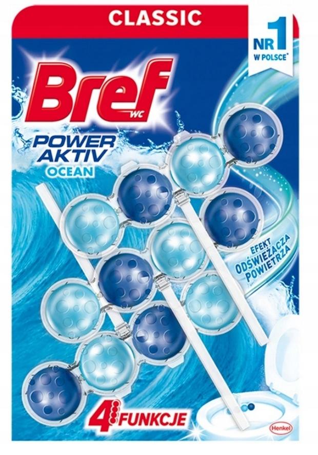Bref Power Aktiv ocean toilet bowl hanger 3x50g