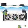 1/2/3/4/5Heads Aquarium Chiller Hangable Aquarium Air Cooling Device  Reduce Water Temperature