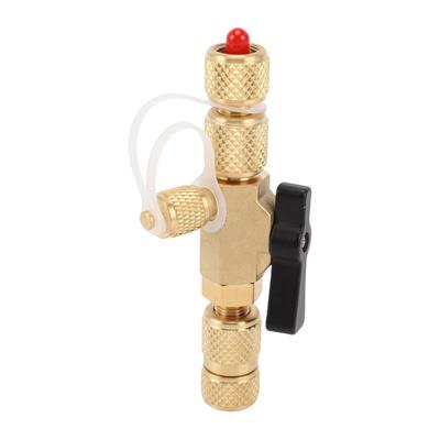 Valve Cores Removal Tool SAE 1 4in and 5 16in Interface Valve Cores Remover Installer for R22 R410 R32 R22 600A 404