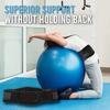 Adjustable Waist Support Belt with Dual Waist Straps Breathable Mesh for Lumbar Relief, Training Athletic Taping, Gym Accessory Sportswear