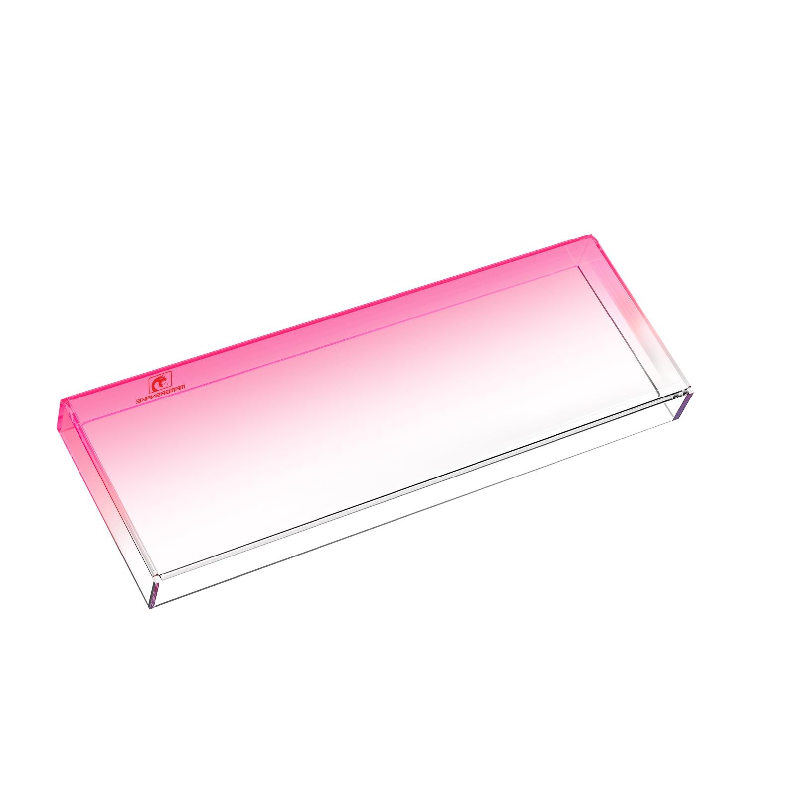 

KC02 РОЗОВАЯ MAMBASNAKE Клавиатура Подходит для 68-клавишной мини, высокотемпературная гибка под давлением, кошачий ящик для хранения, градиентно-розовая крышка, пыленепроницаемая, акриловая, 60%