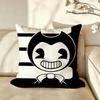Art BBandy Aand Ink Machines Cushion Cover Pillow Case Antidustmite Pillowcase Silky Short Plush Sofa Cushion Cover Hot