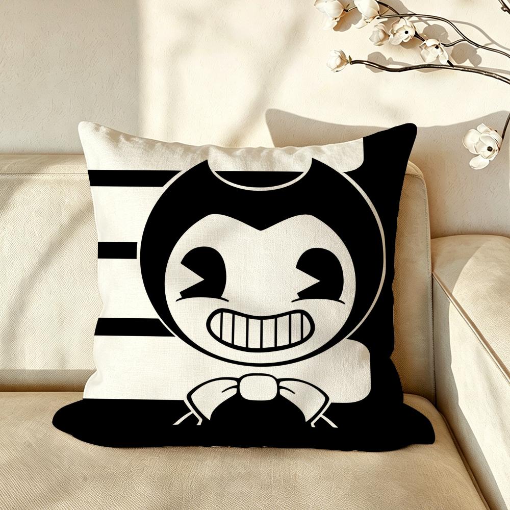 Art BBandy Aand Ink Machines Cushion Cover Pillow Case Antidustmite Pillowcase Silky Short Plush Sofa Cushion Cover Hot