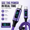 66W Fast Charging Right Angle Charging Cord Right Angle Digital Display Cable  Laptop Charging