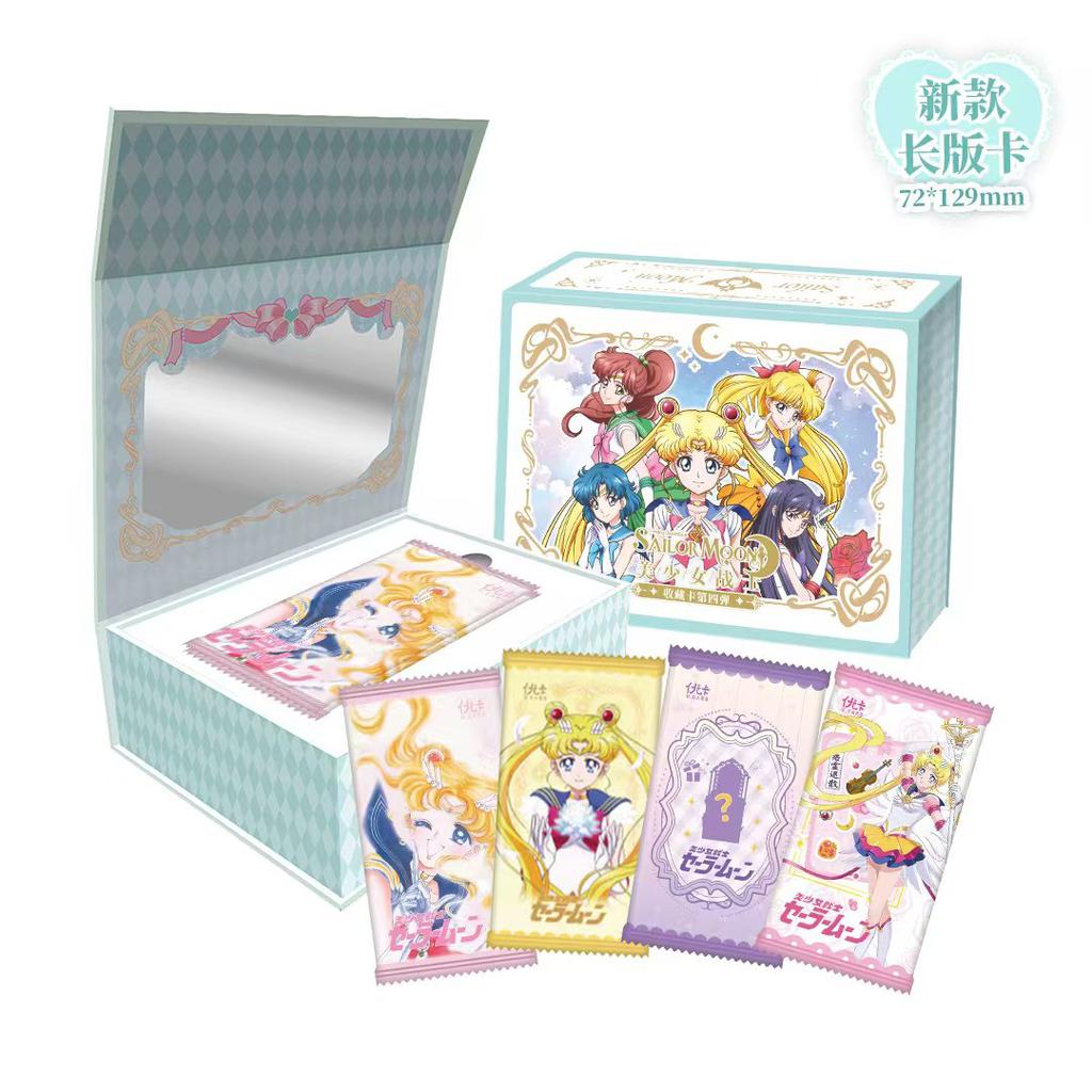 Sailor Moon Card Silver Kingdom Tsukino Usagi Luna Takeuchi Fantasy Magic Eternal Crystal Anime PR Collection Card Toy Gift