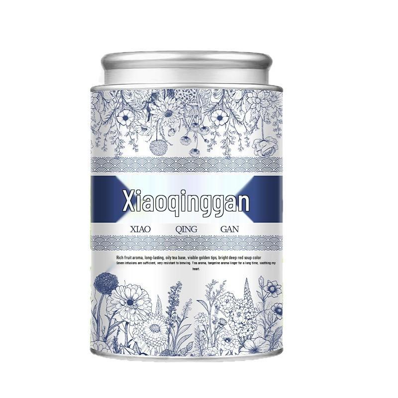 6A Xinhui Xiaoqinggan Yunnan Ripe Pu'er Tea Sun-dried Chenpi Canned Gift
