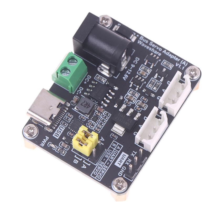 Serial Bus Servo Driver Board, Integrates Servo Power Supply And Servo Controller For Pi/Arduino/Esp32