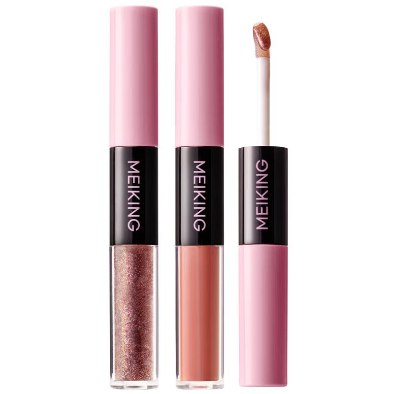 MeiKangFenDai Dual-Ended Lip Glaze