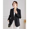 TERRE BLEUE Women's Elegant Business Blazer Jacket