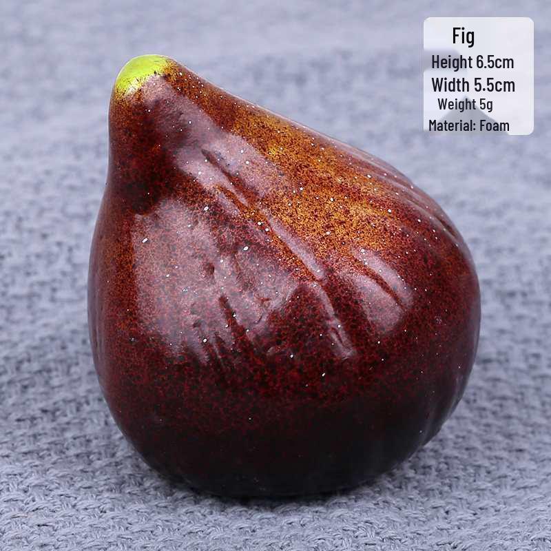 Foam Fruit Model Set: Educational Toy & Display with Plastic Apples, Bananas, Grapes for Kids