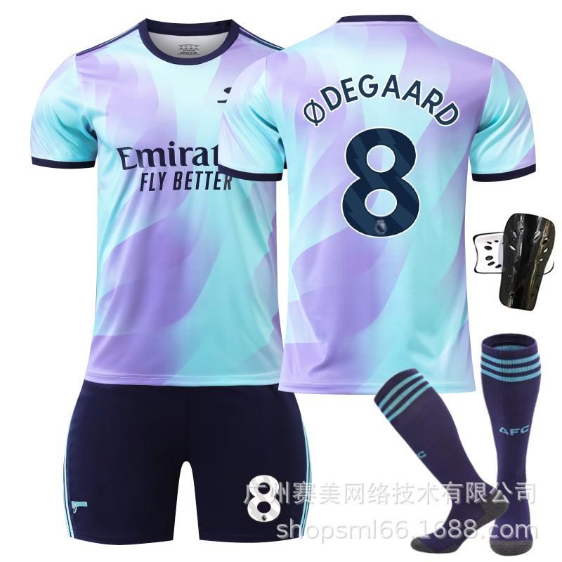 2425 Arsenal Duo 7 Saca Jerseys 9 Jesus 11 Martinelli 41 Rice No. 18 Football Uniform Set