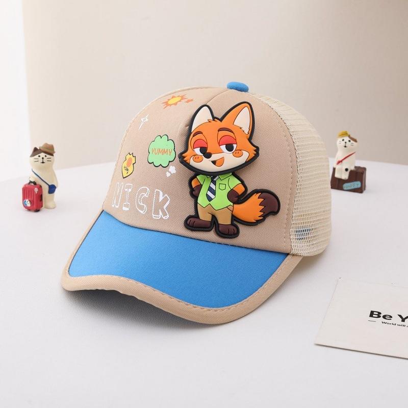 Kids Cartoon Baseball Cap Spring Summer Sun Protection Visor Hat For Boys Girls Cute And Versatile Outdoor Wear