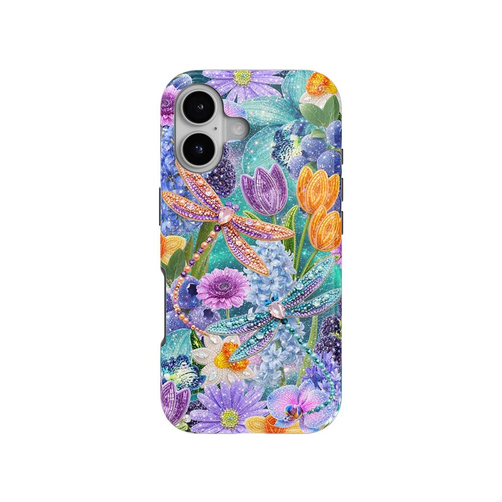 

Luxury Clmj Imperial Roselyn Phone Case for iPhone 17 16 15 14 13 12 11 X XS XR Air Pro Max Plus Double-layer Back Cover iPhone 16 ProMax