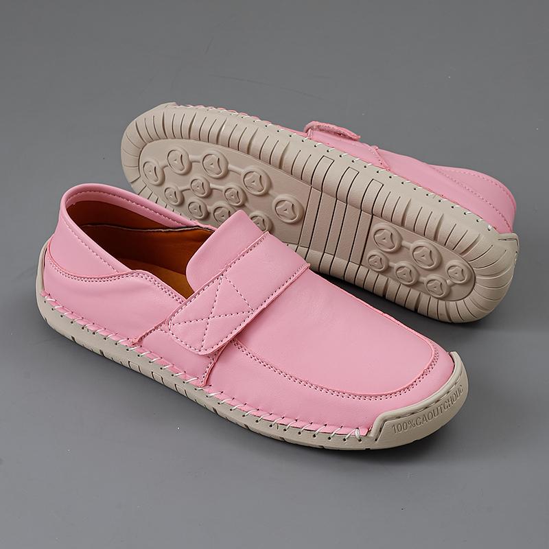 Damskie Sneakersy sznurowane Wiosna Jesień Klasyczne Damskie Buty Casual Damskie Buty ze skóry naturalnej Miękka Podeszwa Damskie Białe Buty