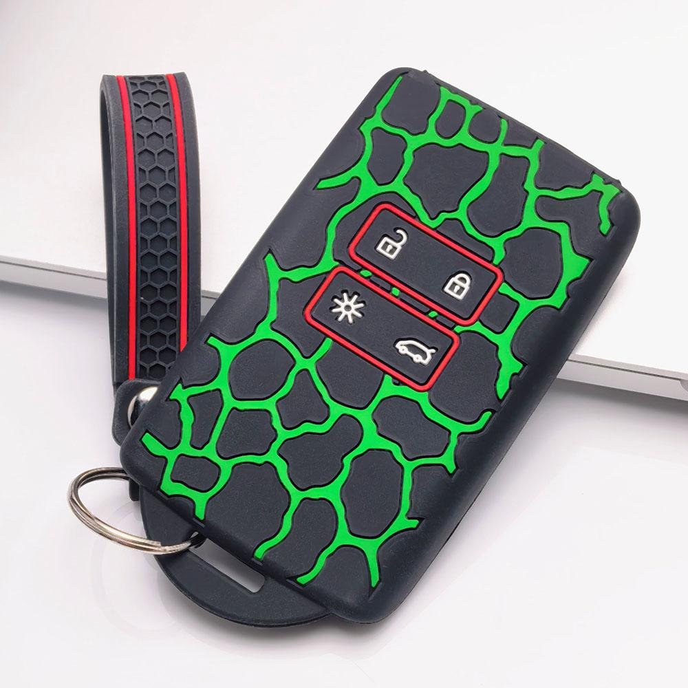 Key Fob Cover for Renault Koleos Kadjar Arkana Clio Megane Captur Zoe Scenic with Keychain Anti-Scratch Guard Shockproof Protection