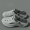 Fashion Sandals Man Height Platform Shoes Outdoor Beach Hole 2025 Fashion Summer Sale Mascullino Clappers Original Pvc Slippers for Men