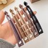 Matte Finish Banana Hair Clip for Women and Girls Strong Hold Ponytail Bun Clamps Portable Hair Styling Accessories