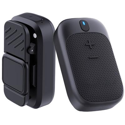 Portable Wearable Backpack Collar Clip-on Bluetooth Wireless Speaker Built-in Micphone for Hiking Running Riding Adventure Etc.