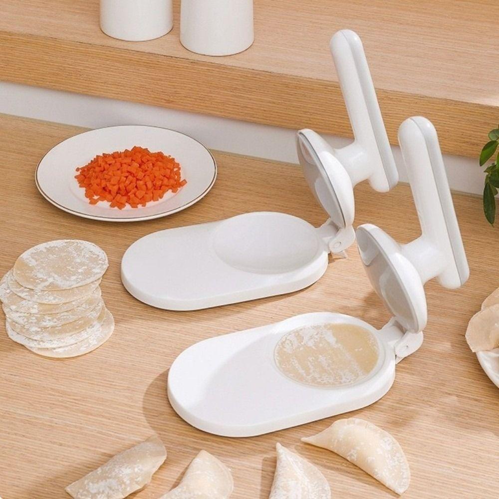 Face Pressing Dumpling Maker Manual Wonton Skin Pressing Tool Dumpling Press Mold  for Restaurant