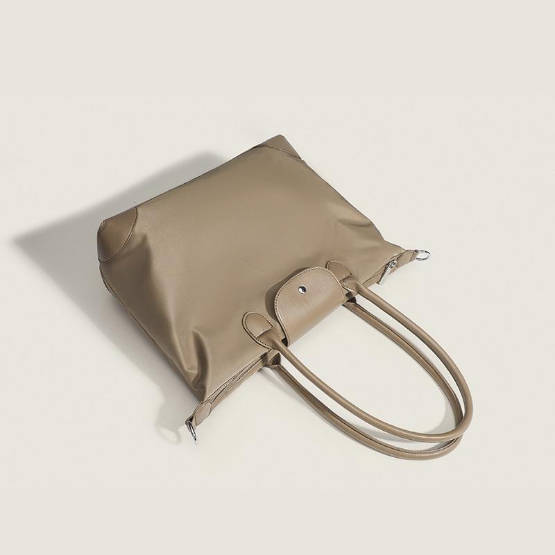 Tecido de nylon impermeável, grande capacidade, bolsa de ombro para viagem, bolsa de bolinho de massa, bolsa tipo straddle