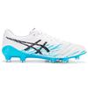 Asics Light X-Fly 5 Limited Artificial Turf Hg (Rubber Short Studs) Synthetic Leather Soccer Shoes Men Soccer Shoes White Black 1101A050-110