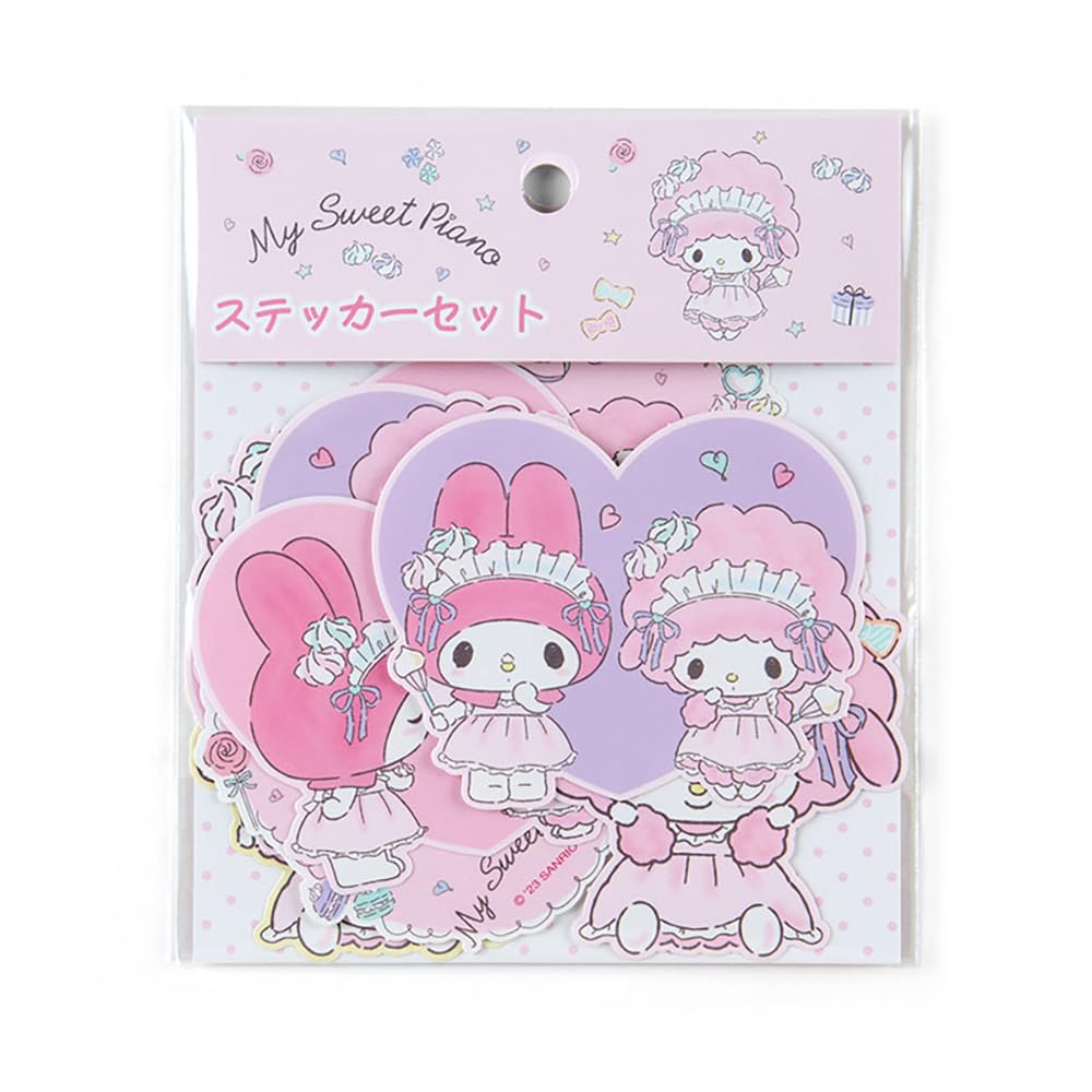 

Sanrio My Sweet Piano Sticker Set 399825 (Meringue Party)