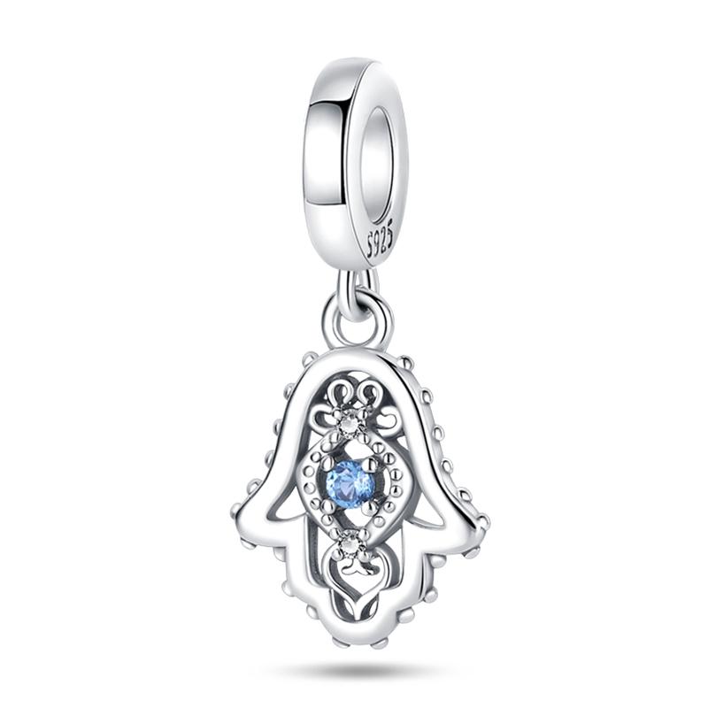 Newcopper Sparkling Zircon Devil'S Eye Horus' Eye Best Wishes Lucky Charms Beads Fit Pan Original Bracelets Diy Jewelry