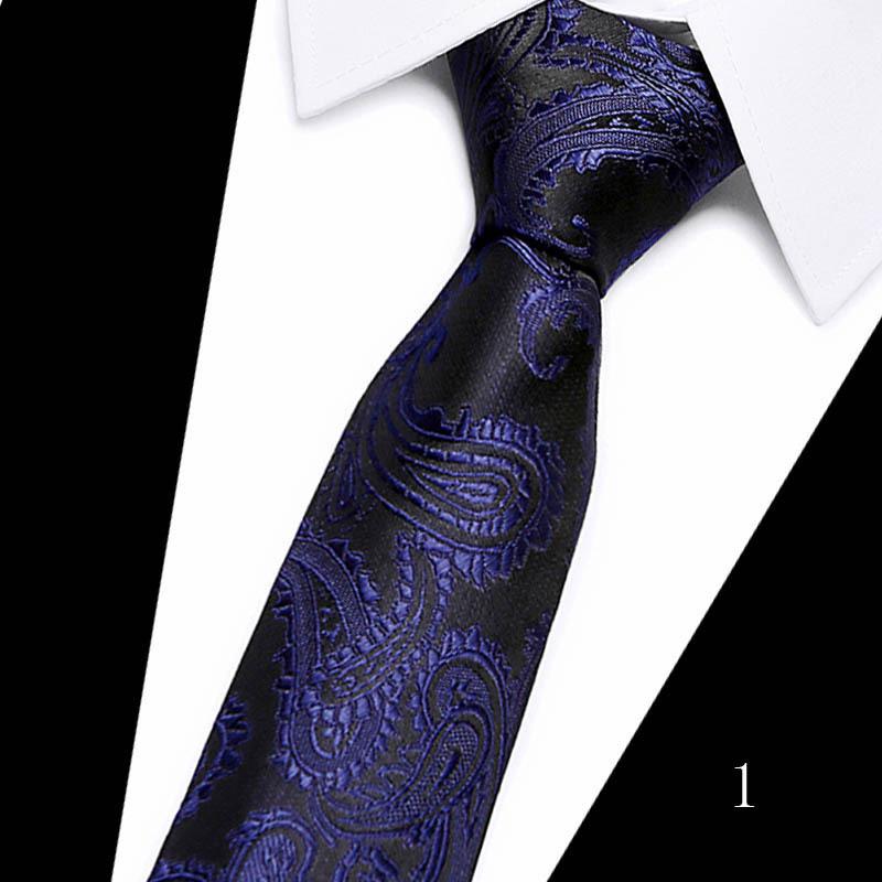 2025 Men's Formal 7.5cm Silk Polyester Tie