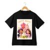 Men's "The Cat Father" Graphic Tee - Casual Black Short Sleeve T-Shirt with Whit