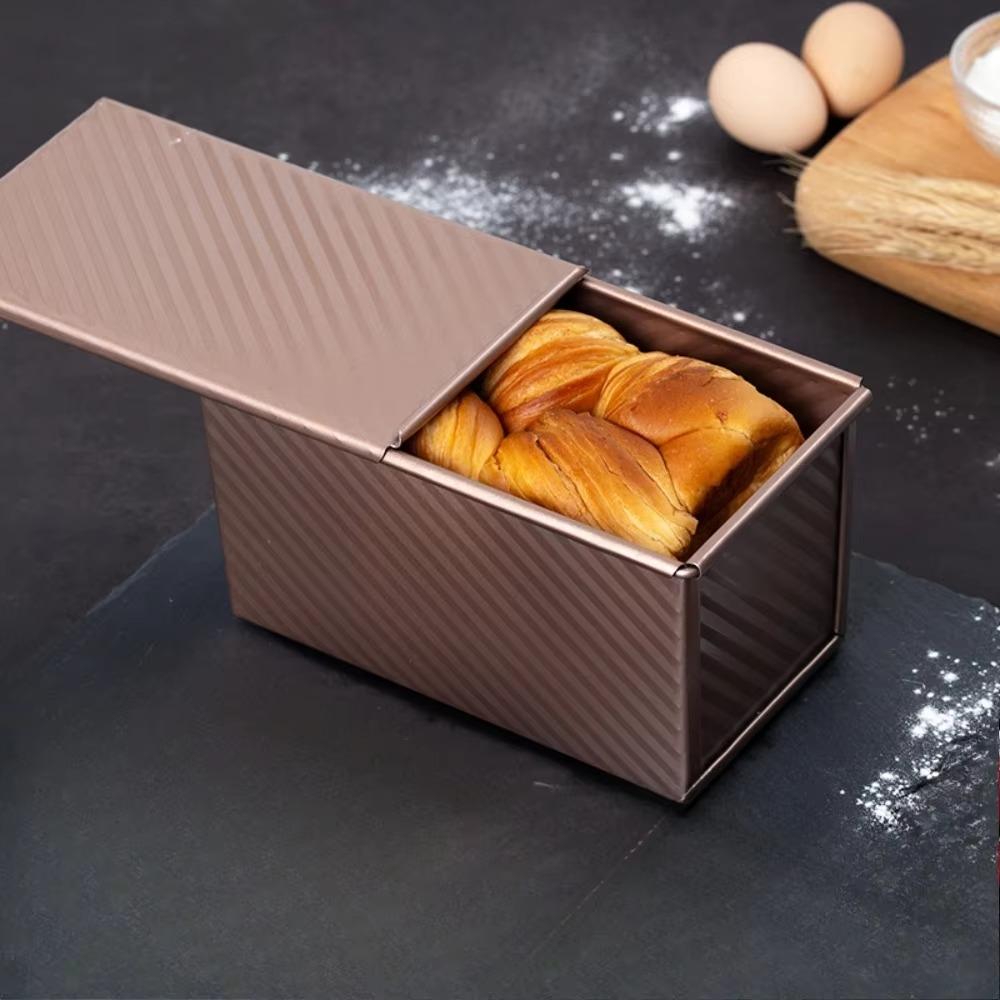 Bread Mold with Lid Breathable Cheesecake Baking Tray Household Oven Baking Tools High-Temperature Resistant Kitchen Bakeware