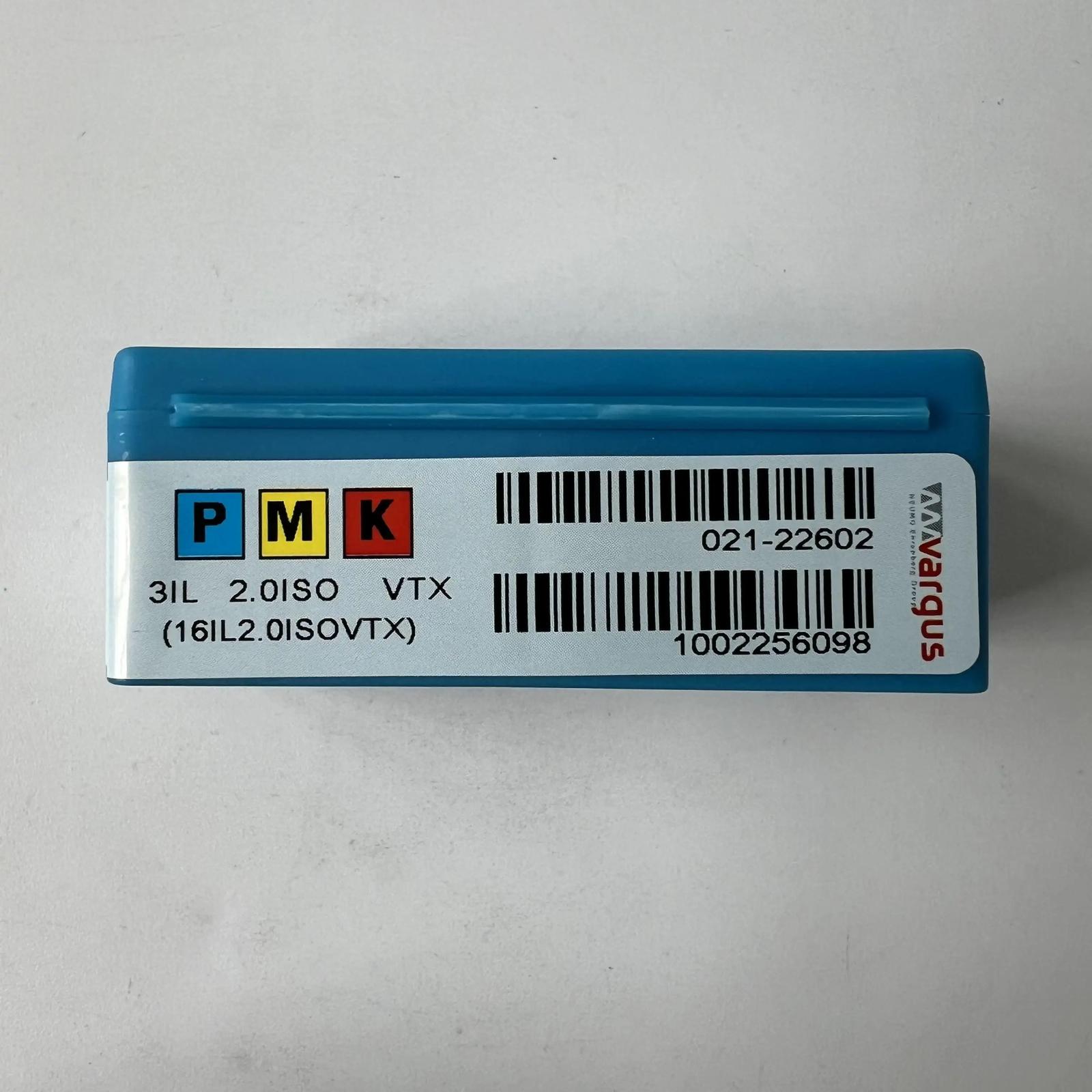 

Original / 3IL2.0ISO VTX / Industrial indexable Carbide Inserts 10 Pcs