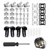 31Pcs Football Helmets Repair Kits Football Helmets Hardware Hockey Helmets Part